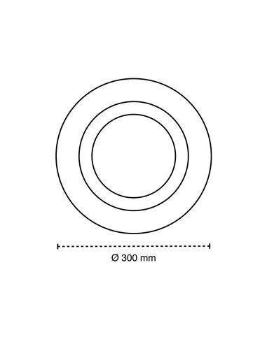 Plafón LED Hasbi 20W 1200Lm 3CCT Dim Smart