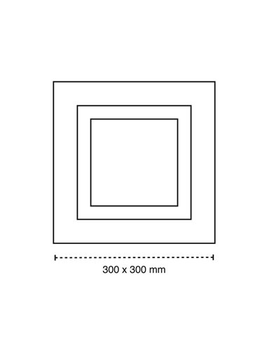 Plafón LED Hasbi 24W 1400Lm 3CCT Dim Smart