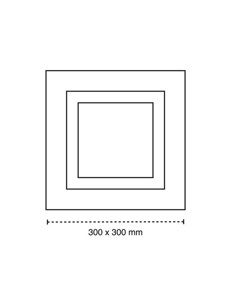 Plafón LED Hasbi 24W 1400Lm 3CCT Dim Smart