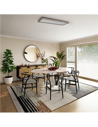 Plafón LED Hasbi 54W 5900Lm 3CCT Dim Smart