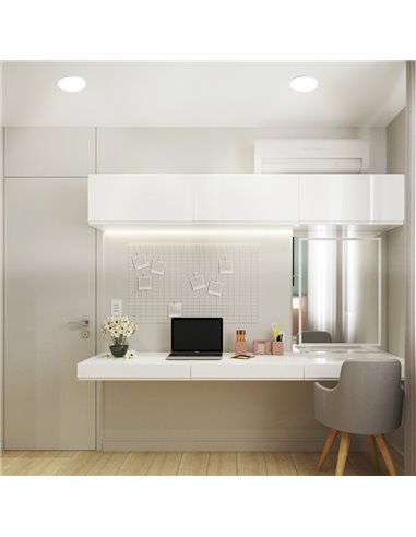 Downlight LED de superfície 18W 1620lm 4000K IP44