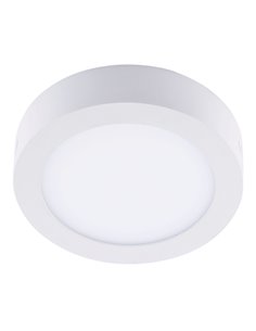 DOWNLIGHT LED NOVO PLUS SUPERFICIE REDONDO BLANCO (6W)