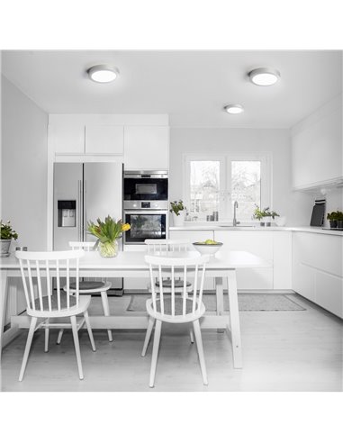 DOWNLIGHT LED NOVO PLUS SUPERFICIE REDONDO BLANCO (12W)