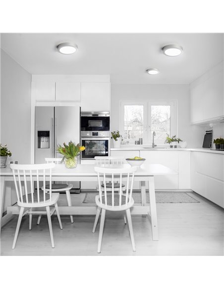 DOWNLIGHT LED NOVO PLUS SUPERFICIE REDONDO BLANCO (12W)