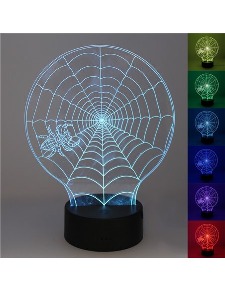 SOBREMESA 3D - ARAÑA