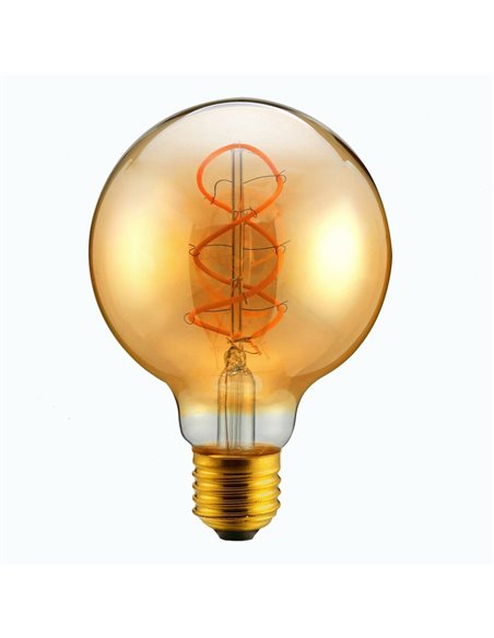 Lâmpada LED G125 8W Regulável 2000K E27