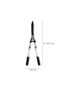 Tijera Podar Setos 2 Manos Aluminio Telescopicas 2