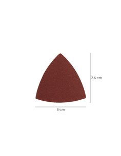 Lija Triangular Para Herramienta Multifuncion. Pack 20 Lijas 2