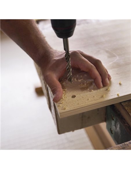 Broca Alpen Madera Larga Timber Twist Ø 10,0 x 250 mm. (Blister 1 Unidad)