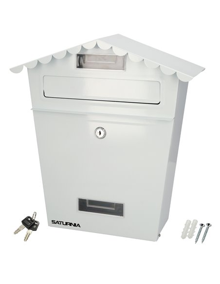 Buzon Exteriores House Blanco 330 x 125 x 365 (Alt.) mm.