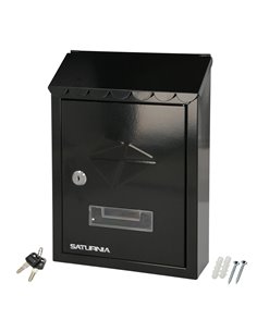 Buzon Exterior Residence 205 x 300 x 70 mm. Negro