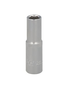 Llave Vaso 1/2" Hexagonal Larga 13 mm.