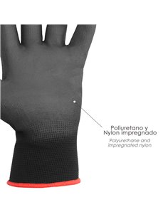 Guantes Poliuretano / Nylon Impregnado  11" 2