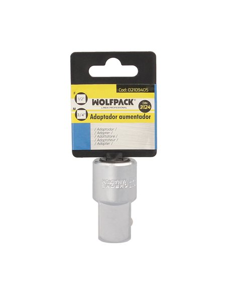Adaptador Reductor  1/2" Hembra A 3/4" Macho