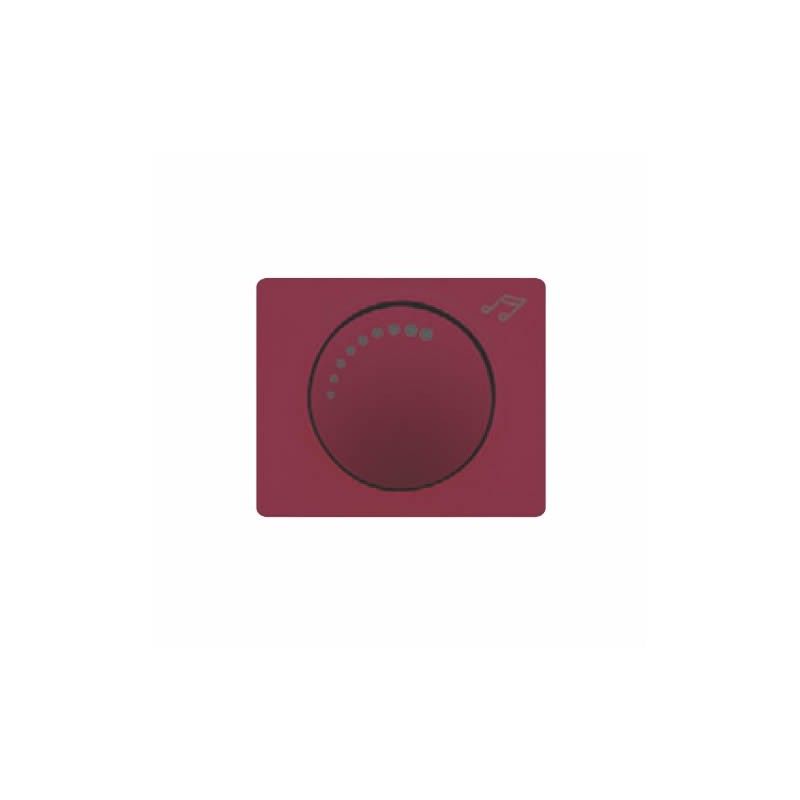 Tapa potenciómetro altavoces ROJO RUBÍ BJC IRIS 18760-RR