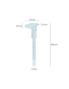 Calibre Plastico 150mm. 2