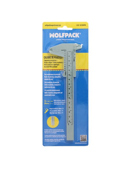 Calibre Plastico 150mm.