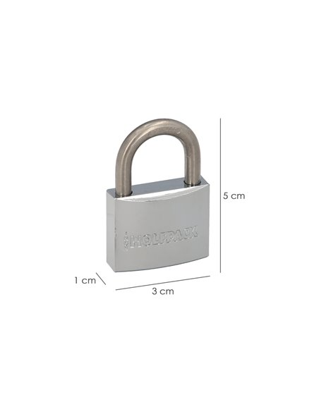 Candado Inoxidable Arco Normal  30mm.