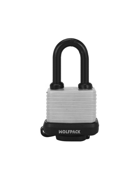 Cadeado exterior de arco longo 40 mm.