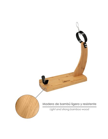 Soporte Jamon Góndola Bambú