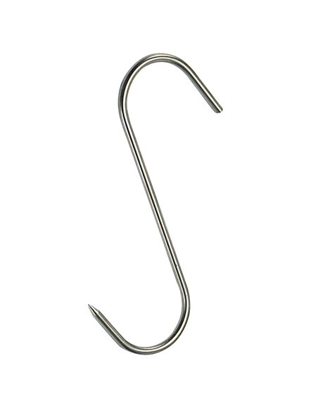 Gancho Carnicero Inoxidable Nº 7 de 220 x 10 x 220 mm.