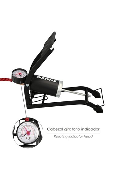 Bomba Inflar De Pie 1 Piston