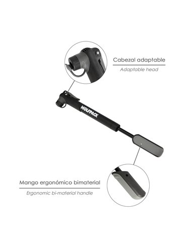 Bomba Bici Mini Para Cuadro