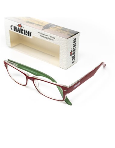 Gafas Lectura Kansas Rojo / Verde. Aumento +1,0