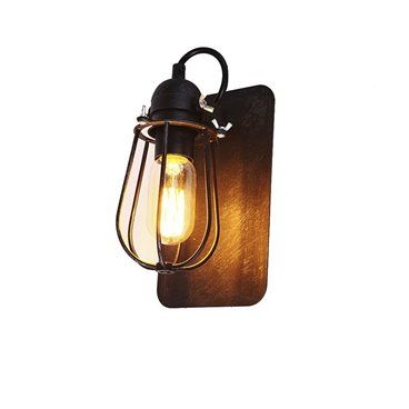 Aplique vintage E27 60w - 22x13x15cm