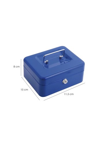 Caja Caudales Wolfpack  Pintada Nº 1   150x115 mm. Con Bandeja Interior