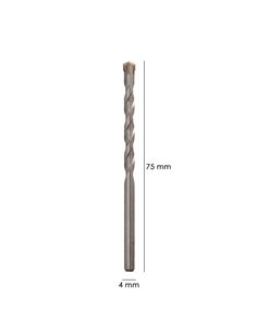 Broca Widia Piedra Ø 4 mm. Din 8039 Punta de Tungsteno 2