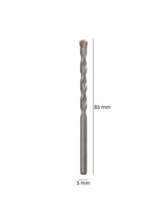 Broca Widia Piedra Ø 5 mm. Din 8039 Punta de Tungsteno 2