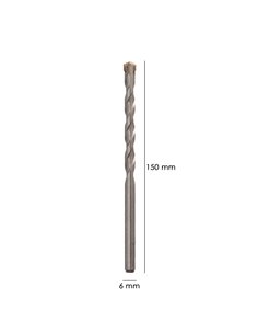 Broca Widia Piedra Ø 6 mm. Din 8039 Punta de Tungsteno 2