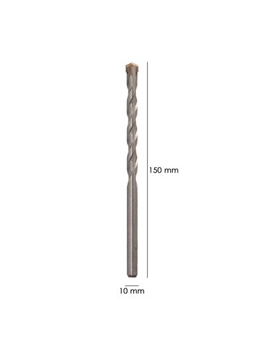 Broca Widia Piedra Ø 10 mm. Din 8039 Punta de Tungsteno
