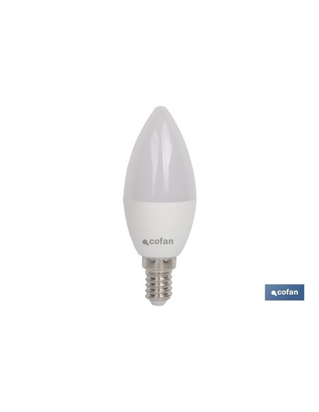 Led Bulb 8w Candle E14 220º 810lm 4000k