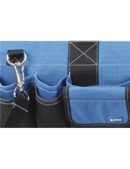 BOLSA PORTAHERRAMIENTAS CERRADA 46 X 26 X 28 CM