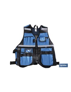 CHALECO PORTAHERRAMIENTAS UNIVERSAL AJUSTABLE