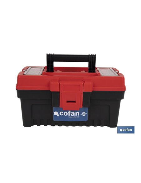 CAJA DE HERRAMIENTAS SEMI-PROFESIONAL 360 X 193 X 186 MM