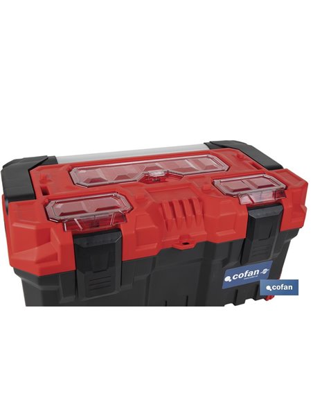 CAJA DE HERRAMIENTAS MODELO GRAFENO 496 X 258 X 240 MM
