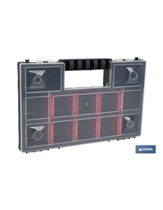 ESTUCHE ORGANIZADOR 32 COMPARTIMENTOS 399 X 303 X 50 MM 2