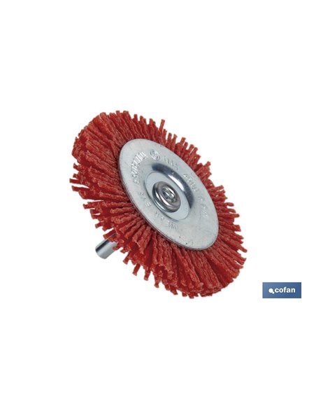 CEPILLO CIRCULAR 6 MM X Ø75 NYLON
