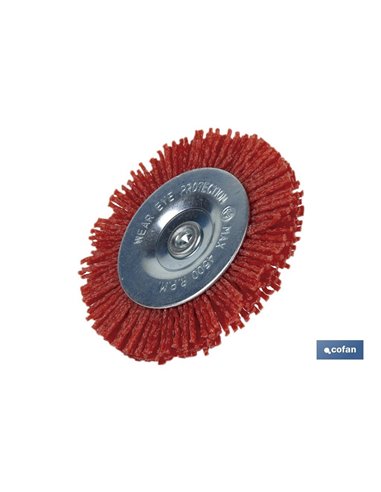 CEPILLO CIRCULAR 6 MM X Ø100 NYLON