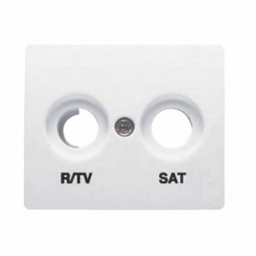 Tecla para interruptor, conmutador o cruzamiento BLANCA BJC IRIS 18705
