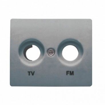 Tapa toma TV/FM ACERO NEPTUNO BJC IRIS 18330-AN