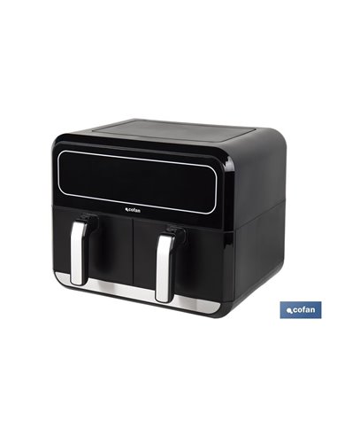 FREIDORA DE AIRE DUAL 8 L 1700 W
