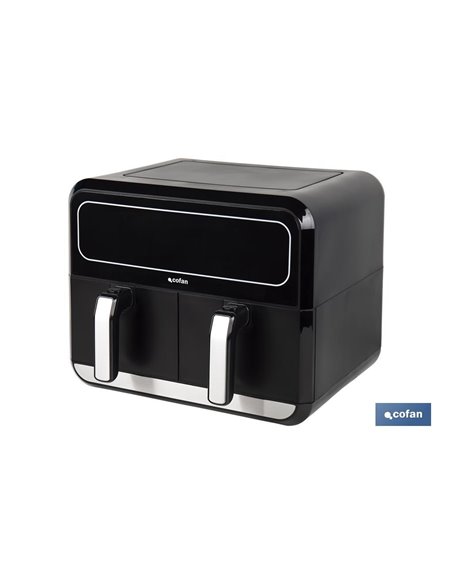 FREIDORA DE AIRE DUAL 8 L 1700 W