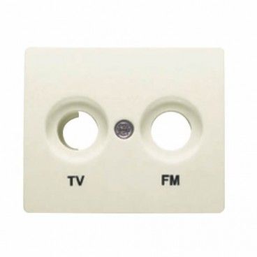 Tapa toma TV/FM BEIGE BJC IRIS 18330-A