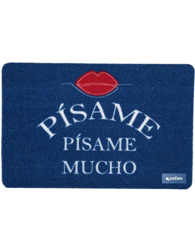 FELPUDO ESTAMPADO DIGITAL "PÍSAME" 40X60 CM
