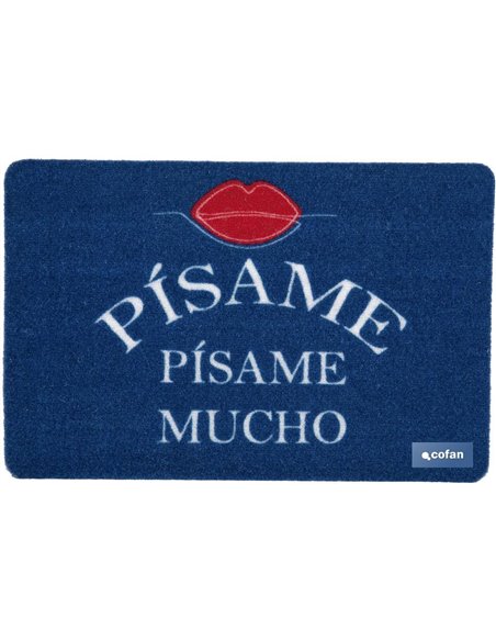 FELPUDO ESTAMPADO DIGITAL "PÍSAME" 40X60 CM