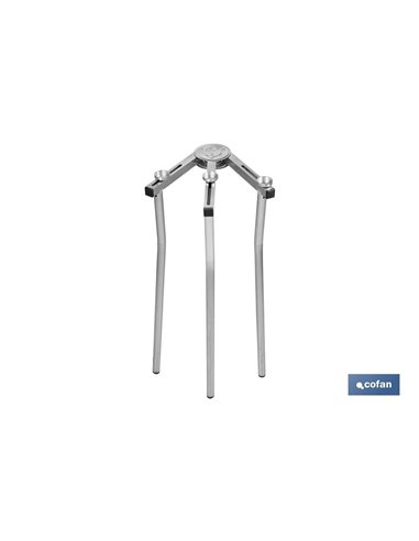TRÍPODE REGULABLE PARA QUEMADOR ALTURA 70 CM